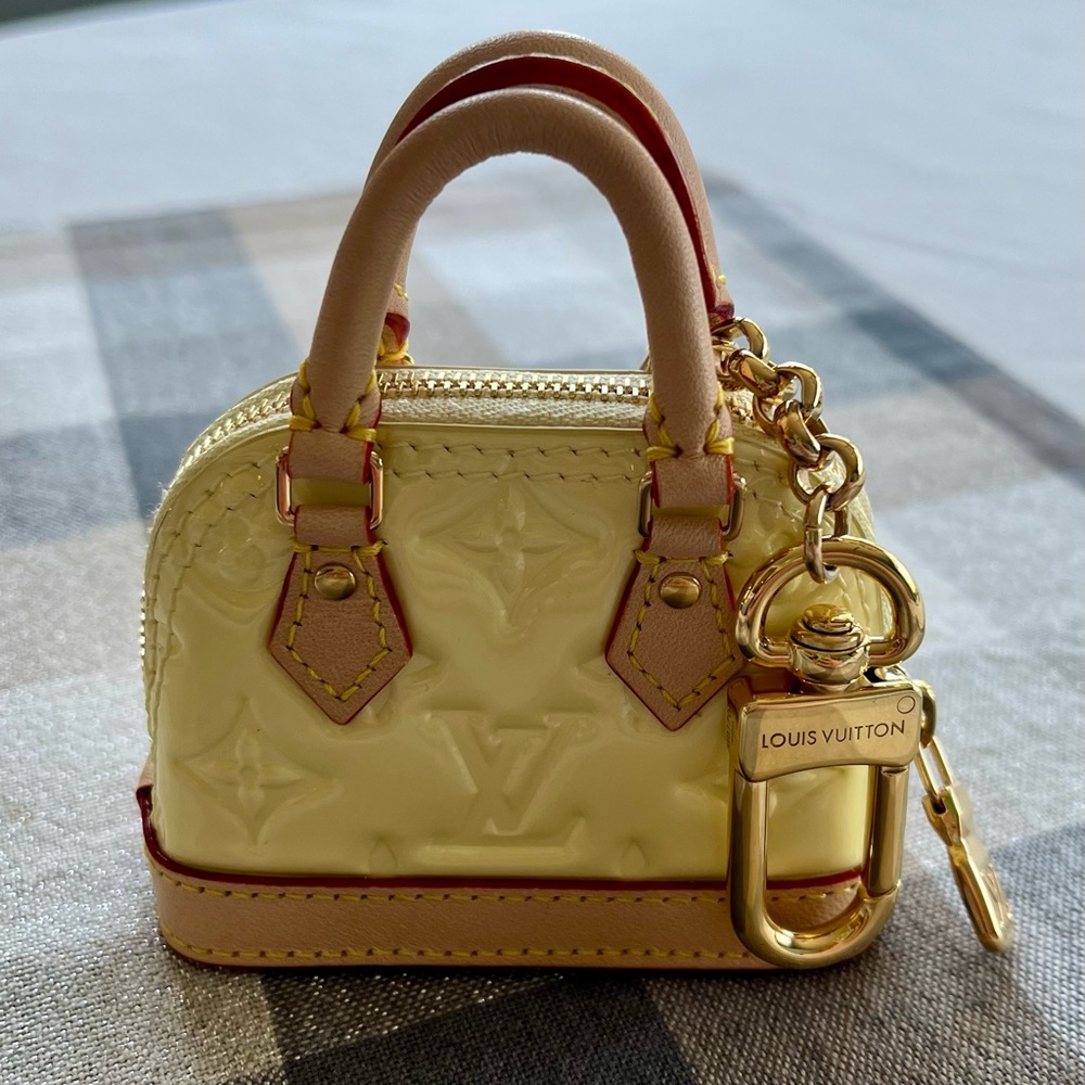 Louis Vuitton Spring 2024 micro Alma key chain bag- Brand New